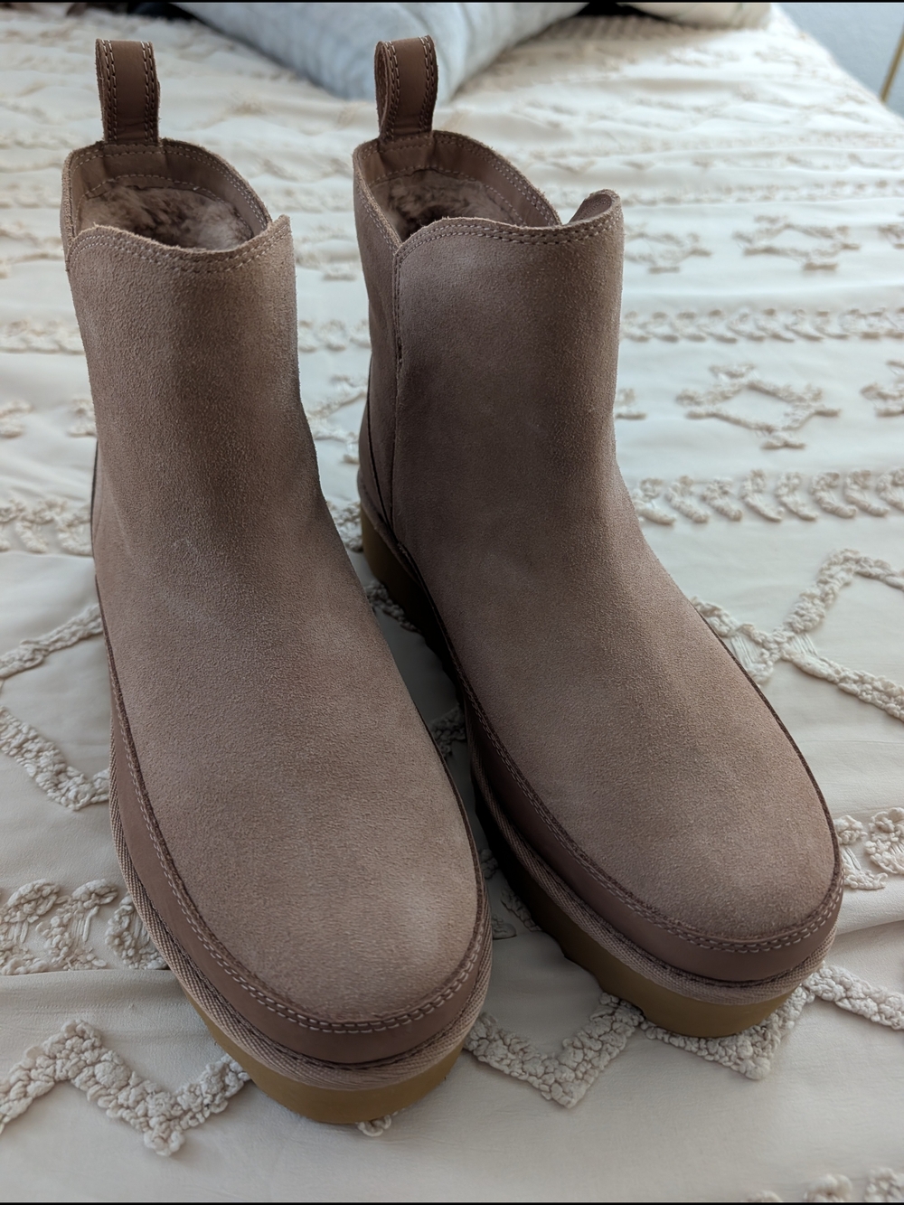 UGG Suede Platform Ankle boots - Picture 2 of 5